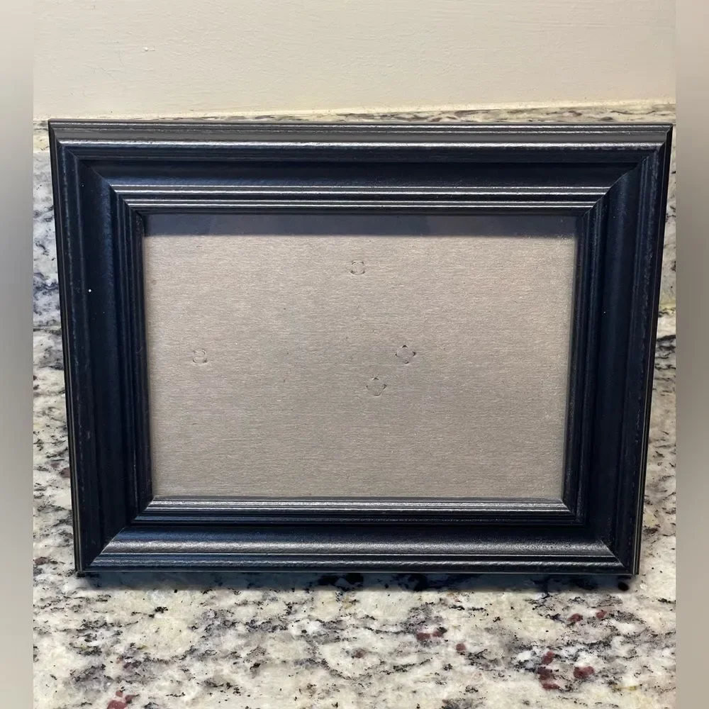 Elegant Black Free Standing Photo Frame